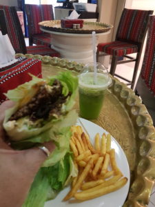 mishkoki lettuce burger Omani food www.gogoeverywhere.com